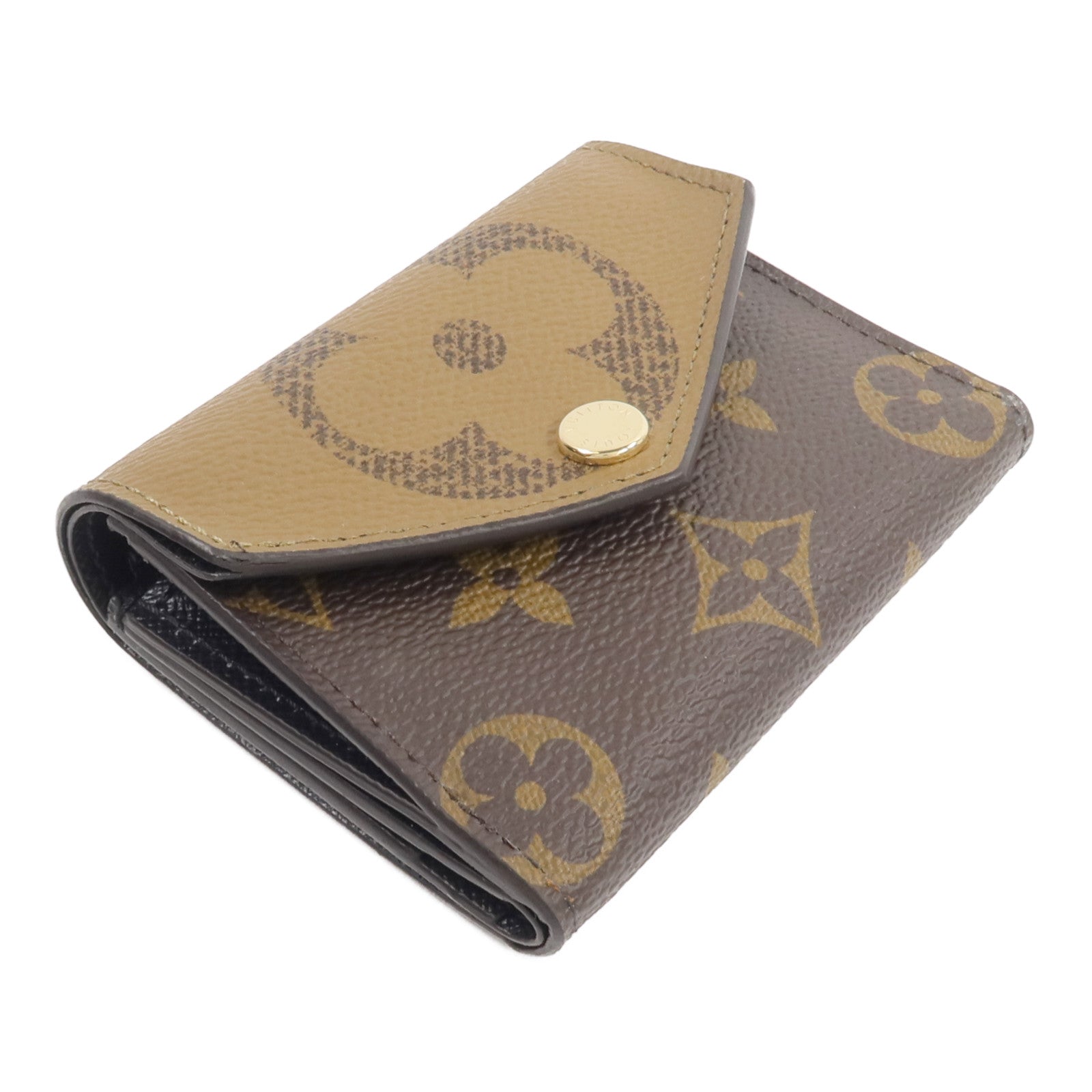 LOUIS VUITTON Monogram/MonoReverse Zoe Wallet錢包