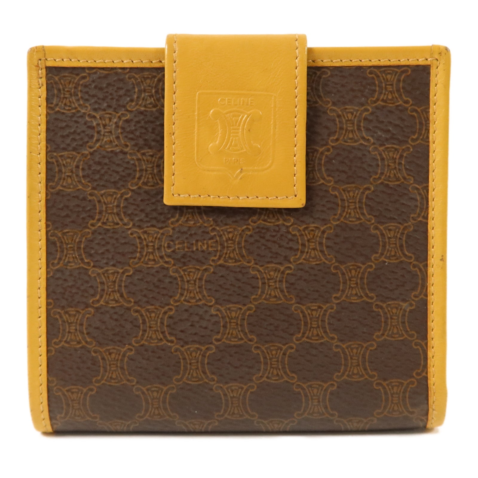 CELINE 牛皮皮革Vintage Wallet錢包