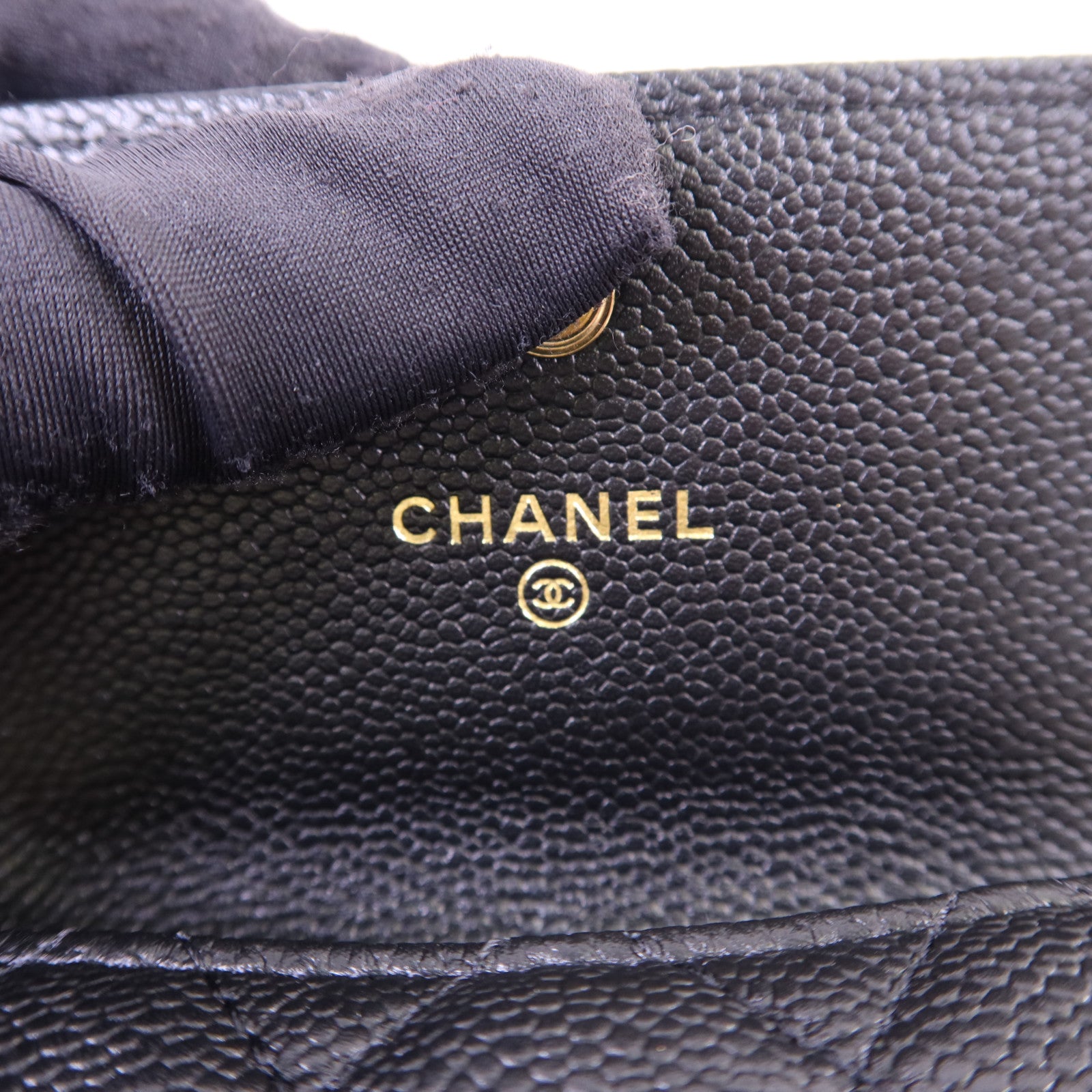 CHANEL 牛皮皮革Boy Chain Wallet金扣鏈帶肩背袋