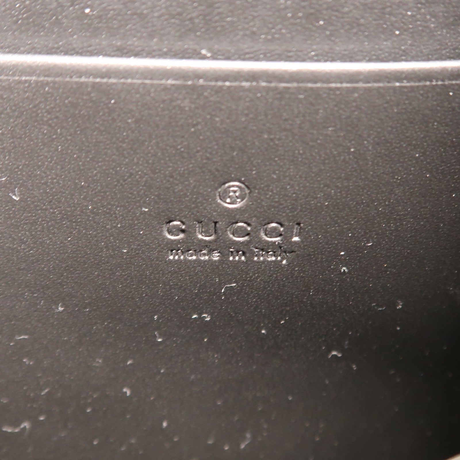 GUCCI 皮革GG Chain Wallet金扣鏈帶肩背袋