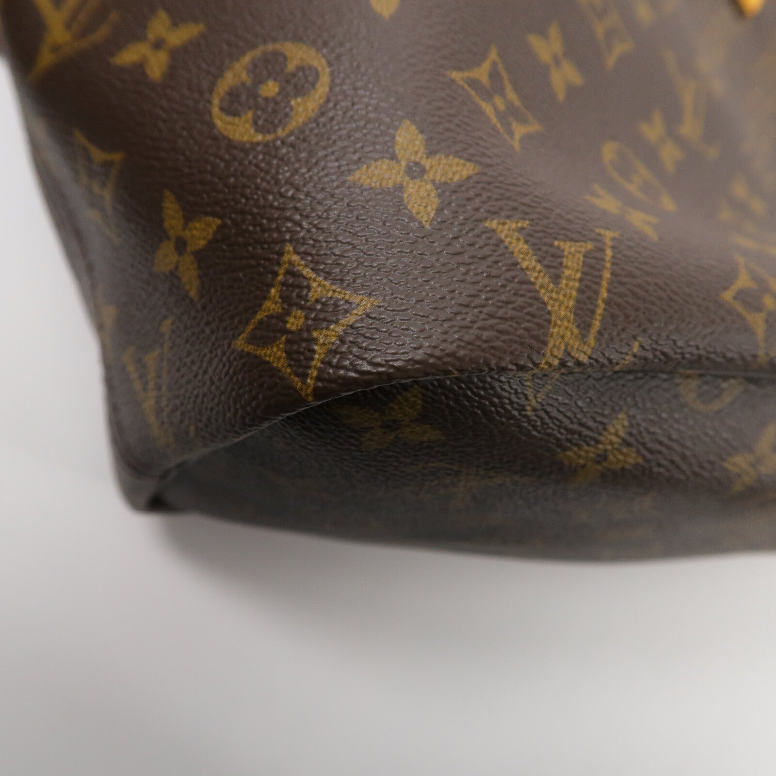 LOUIS VUITTON Monogram Neverfull Inside Out MM手挽肩背兩用袋