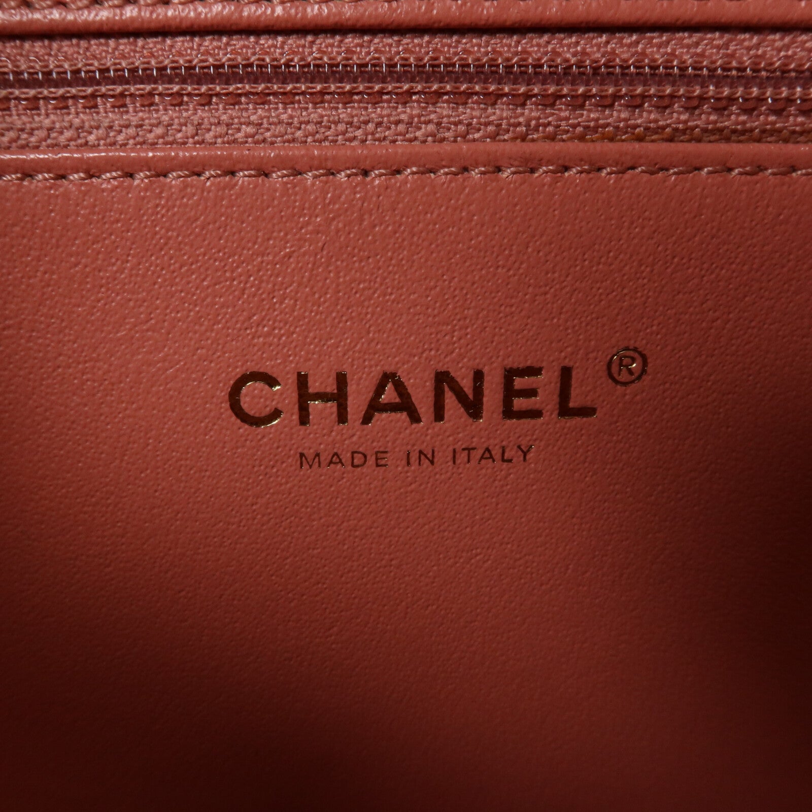 CHANEL 牛皮皮革Vanity Case鏈帶手挽肩背兩用袋