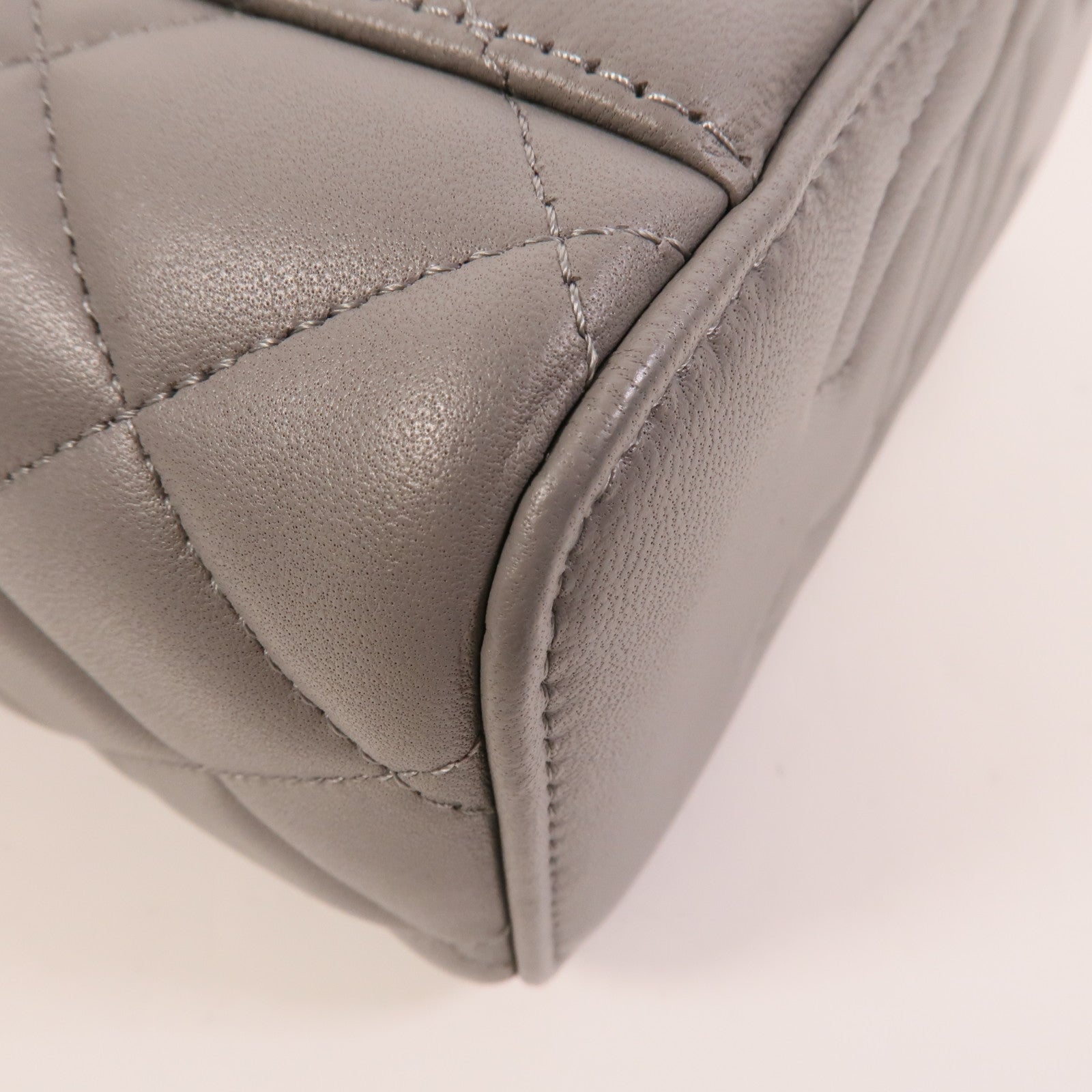 CHANEL 羊皮皮革Top Handle Vanity Case手挽肩背兩用袋
