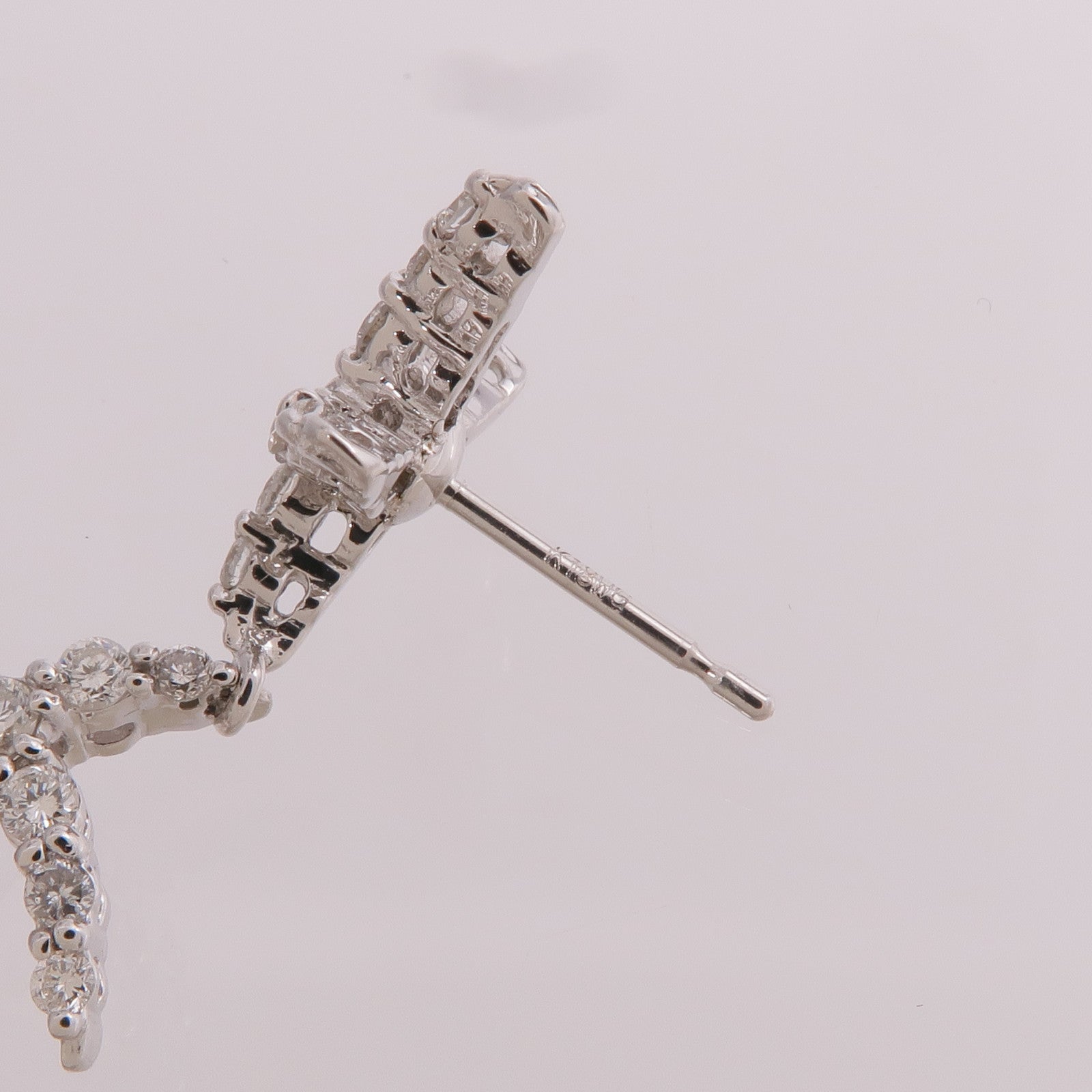 JEWELRY 18K白金Diamond Earrings鑽石耳環