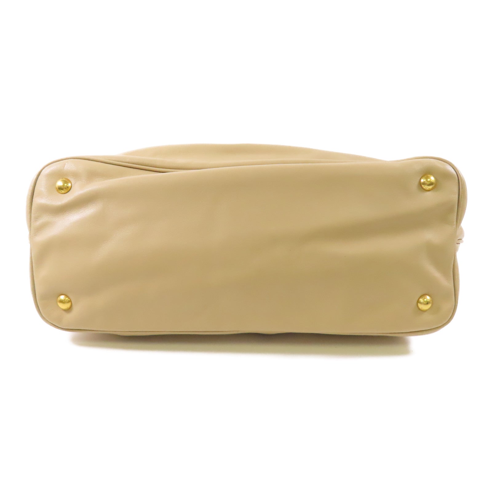 PRADA 牛皮皮革Shopping Tote金扣手挽肩背兩用袋