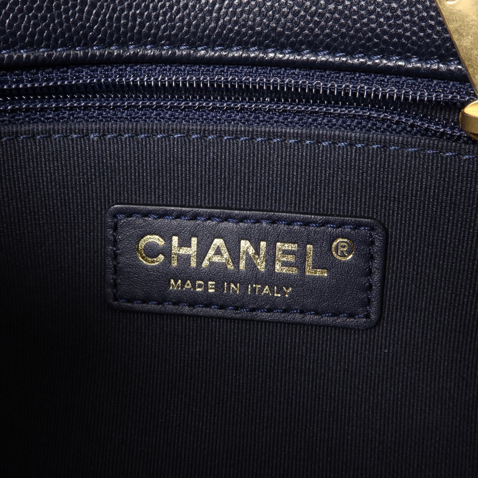 CHANEL 牛皮皮革Chain Shoulder鏈帶肩背袋