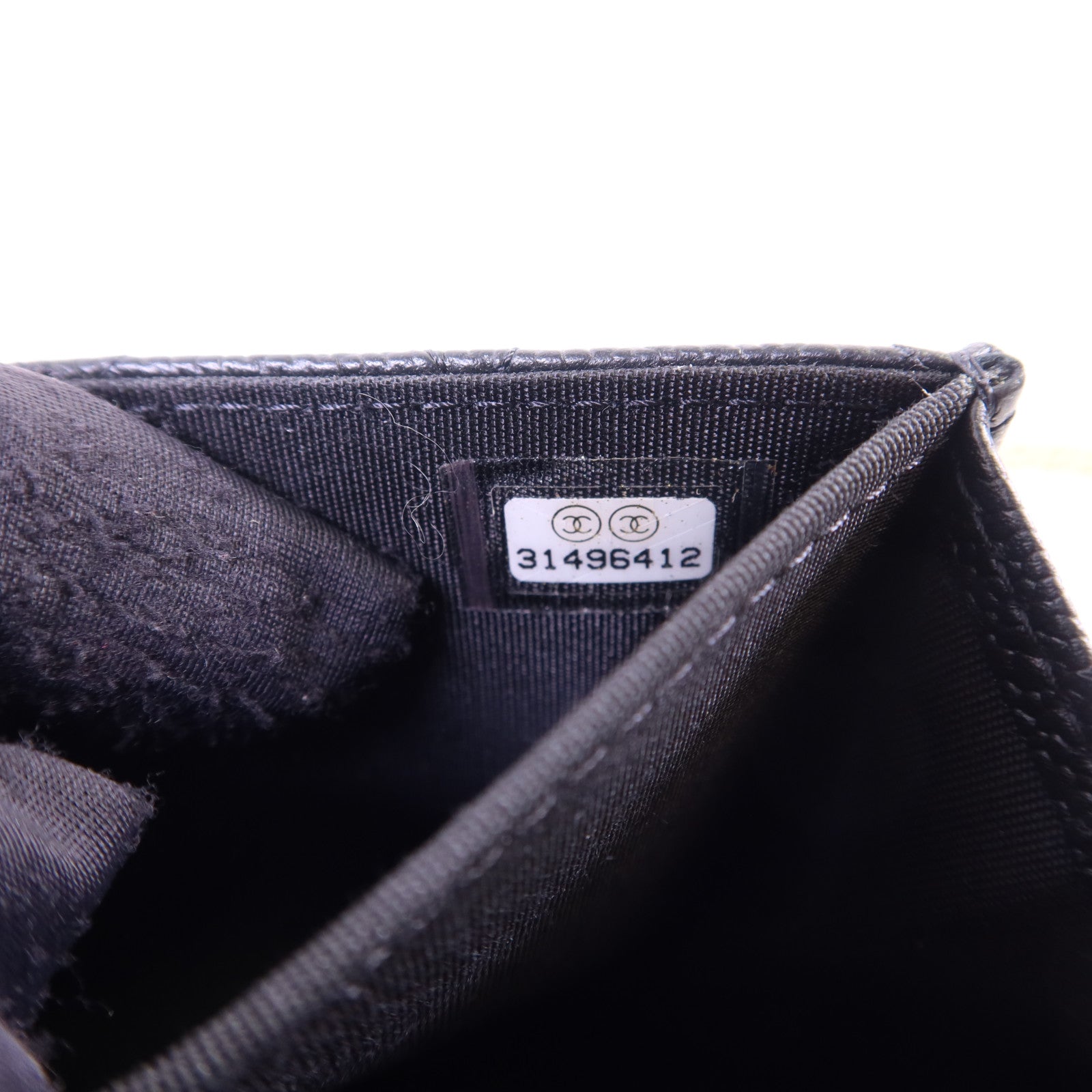 CHANEL 牛皮皮革Boy Chain Wallet金扣鏈帶肩背袋