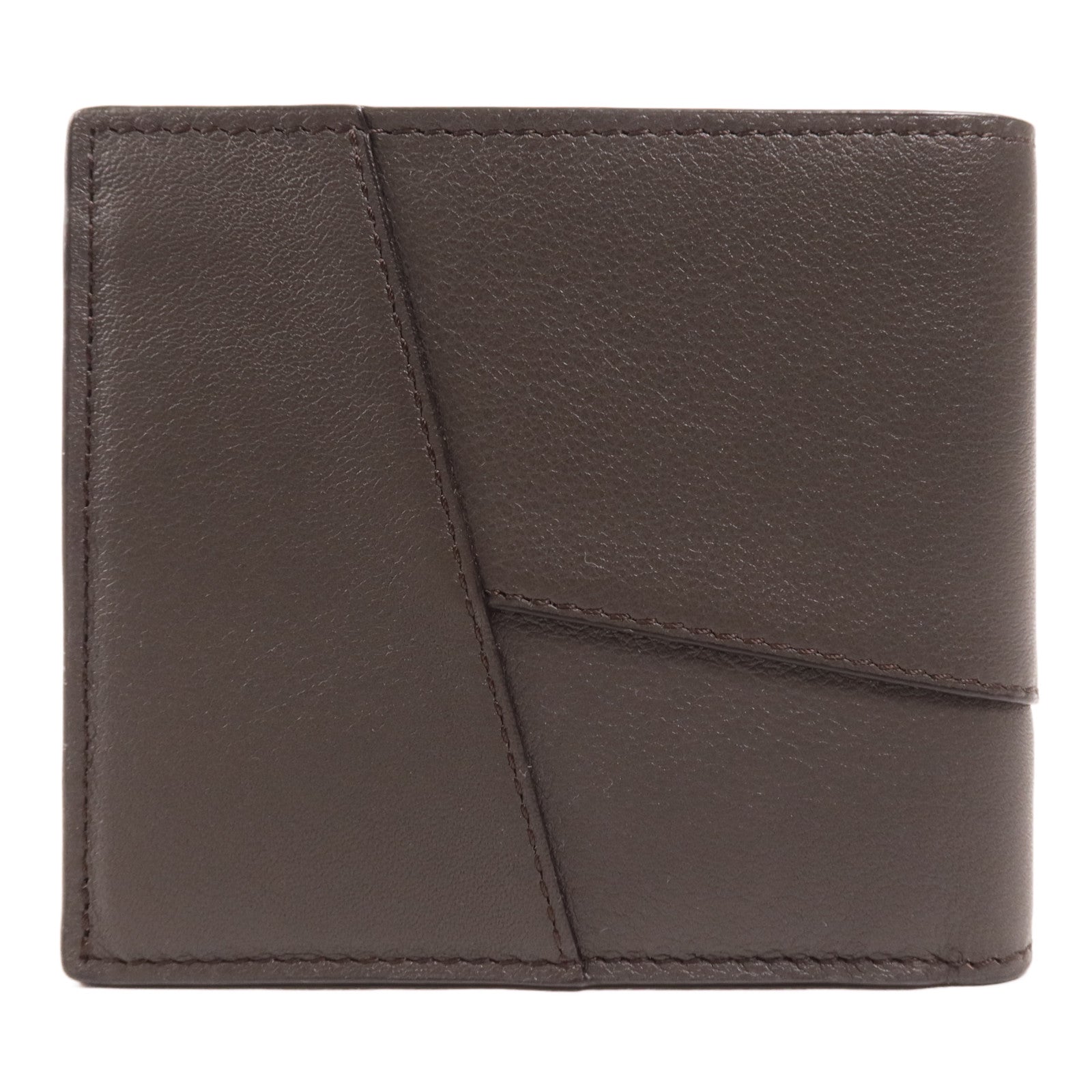 LOEWE 牛皮皮革Puzzle Bifold錢包