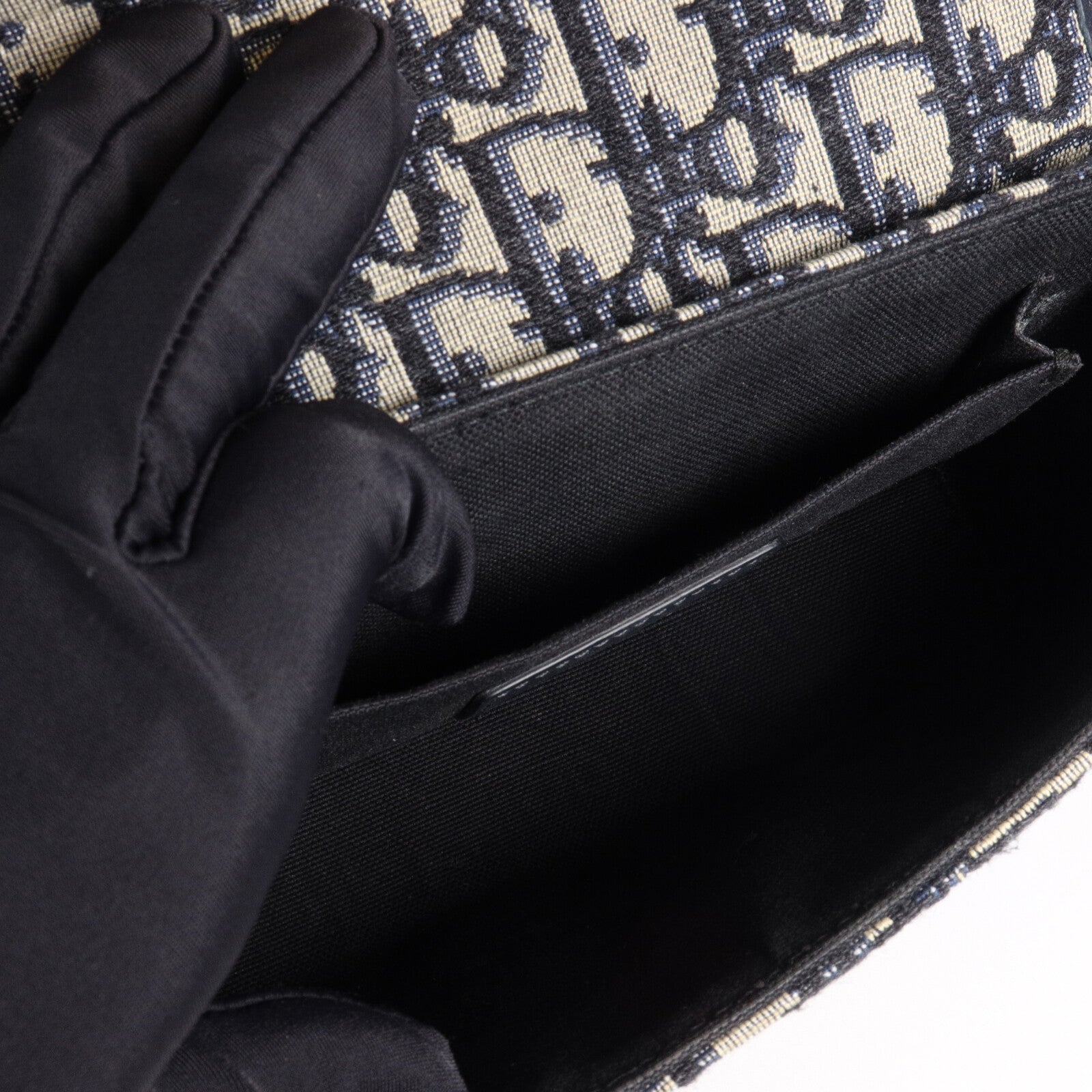 Dior 帆布/牛皮皮革30 Montaigne Box肩背袋