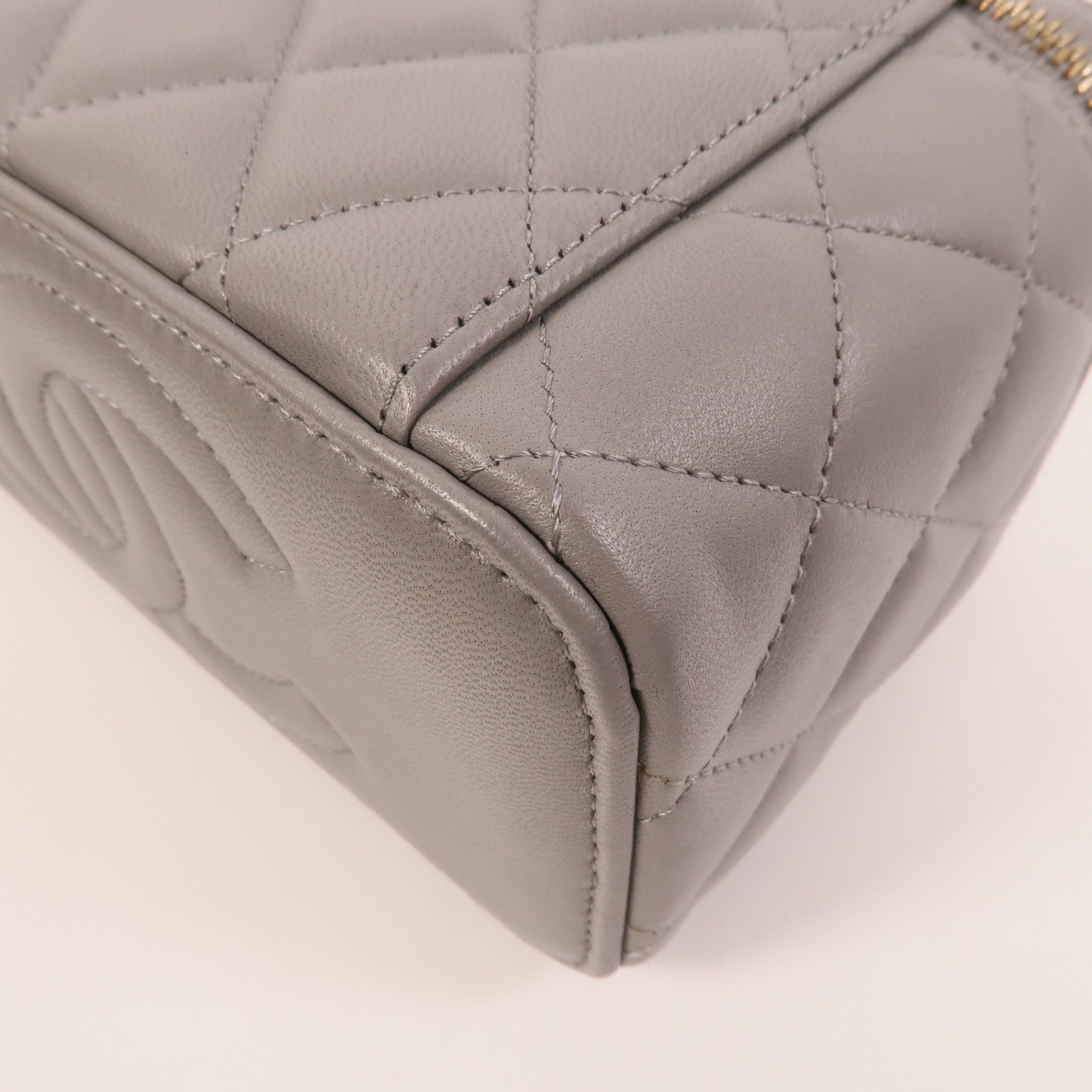 CHANEL 羊皮皮革Top Handle Vanity Case手挽肩背兩用袋