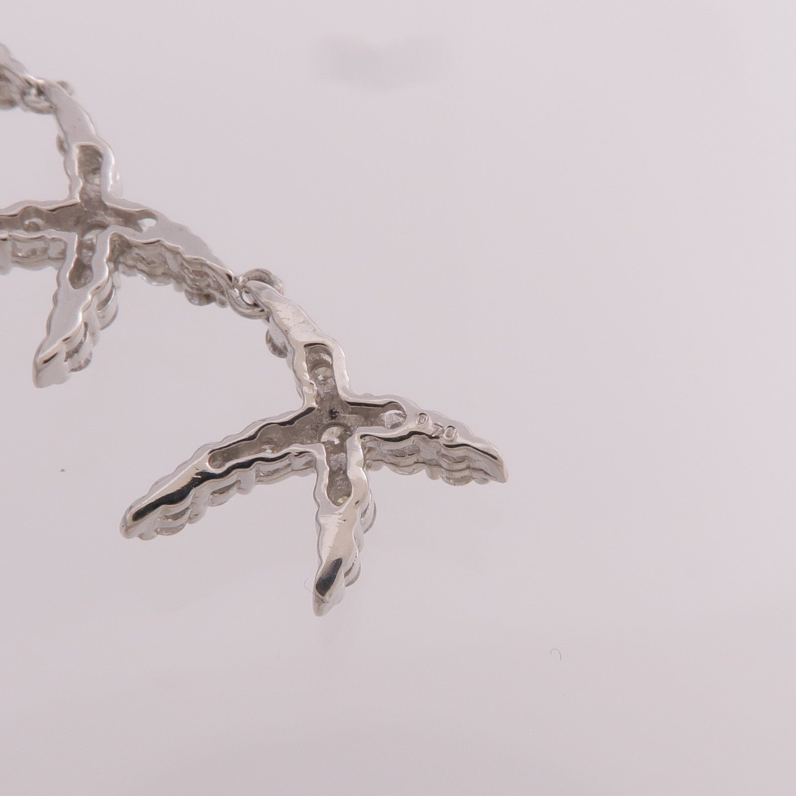 JEWELRY 【激減優惠】18K白金Diamond Earrings鑽石耳環