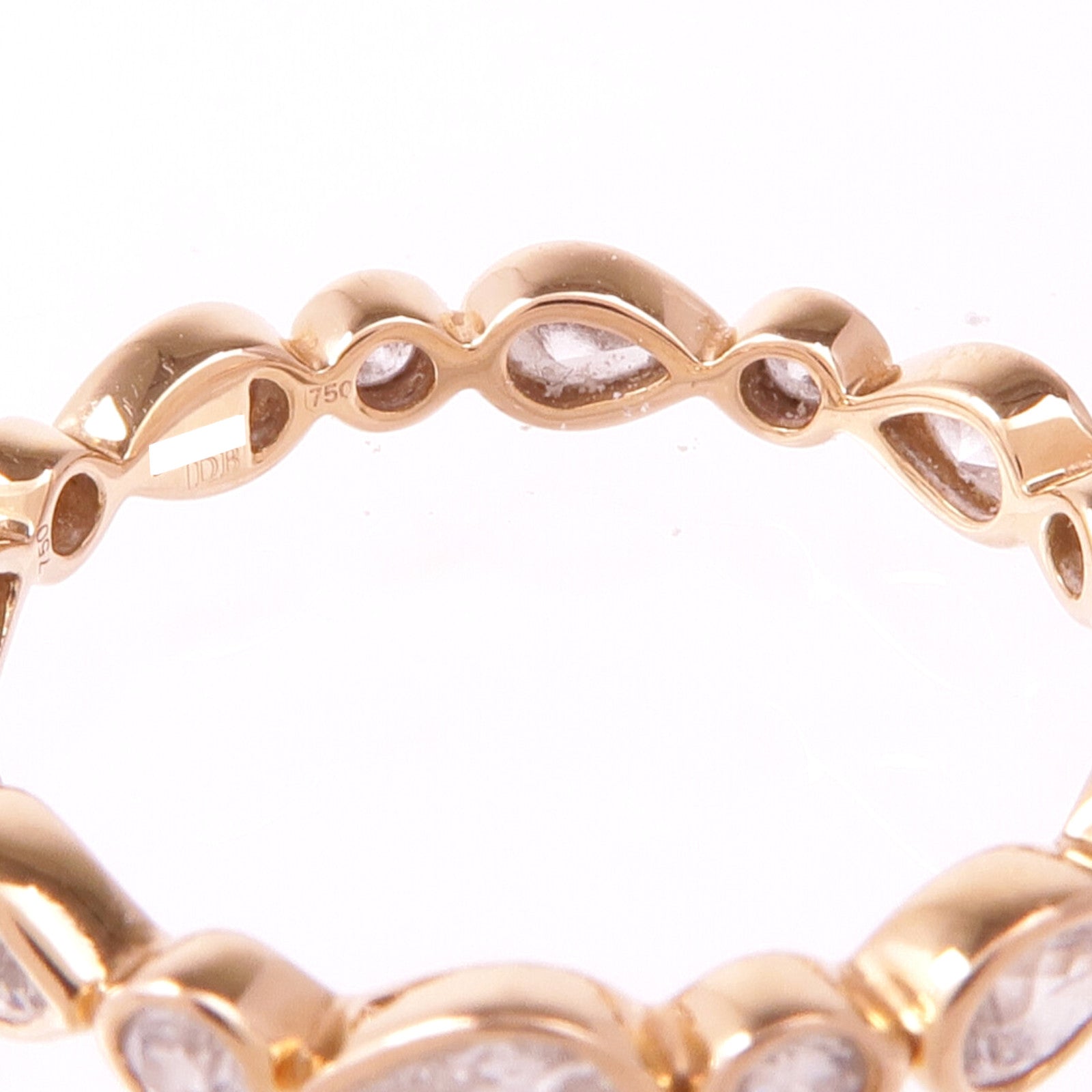 JEWELRY 18K玫瑰金Diamond Ring鑽石戒指US#5.25