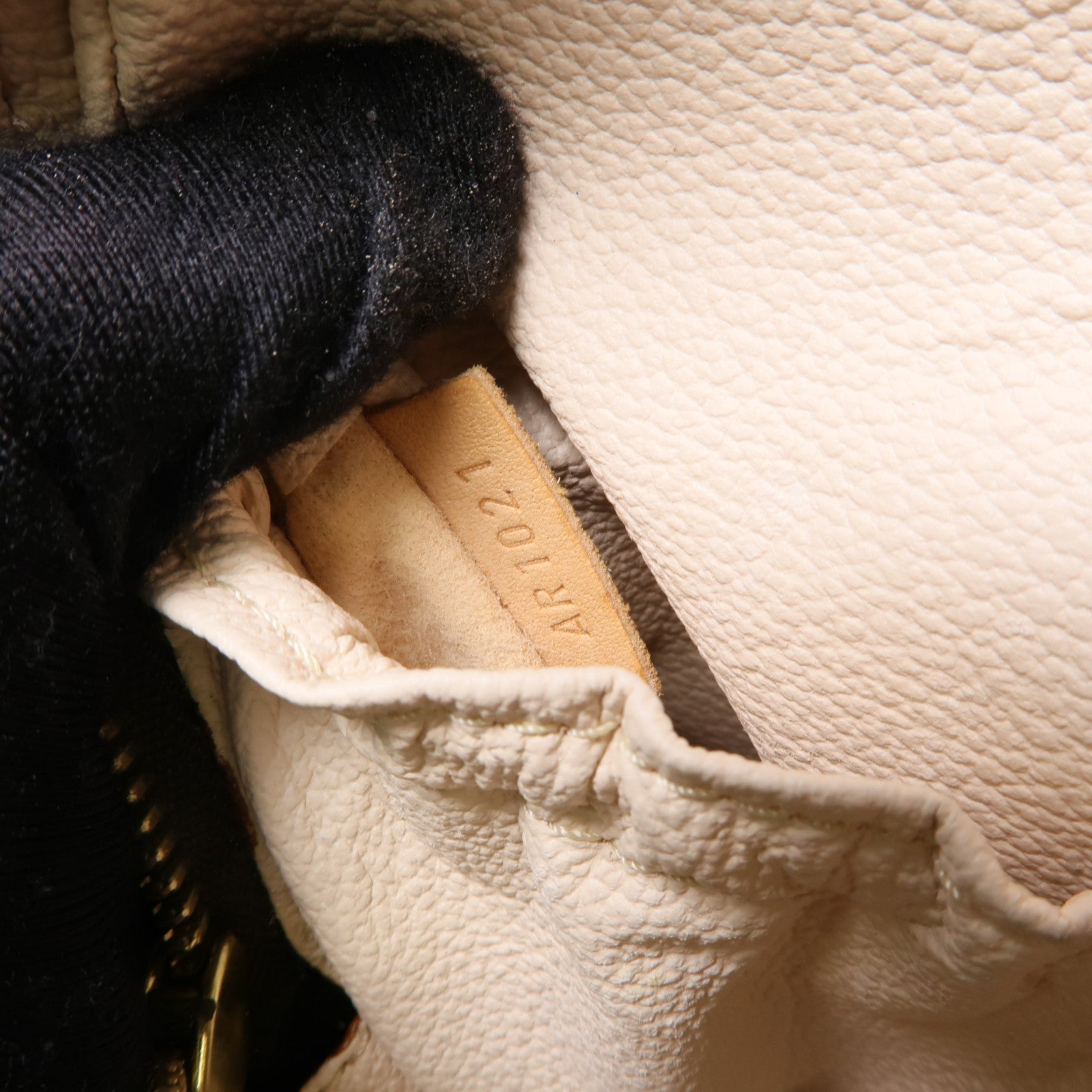 LOUIS VUITTON Monogram Spontini金扣手挽肩背兩用袋棕色