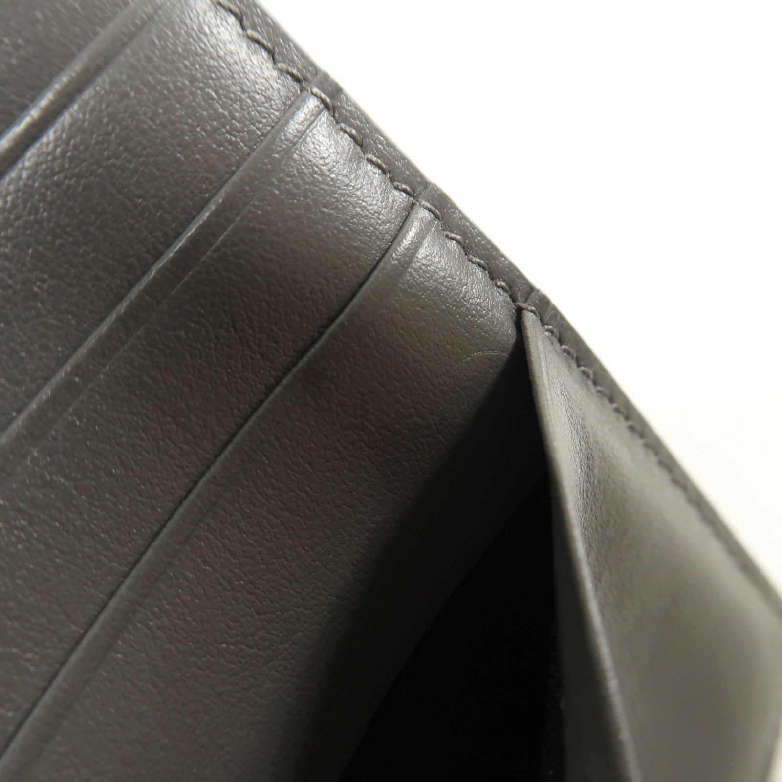CELINE 牛皮皮革Large Strap Wallet金扣長錢包