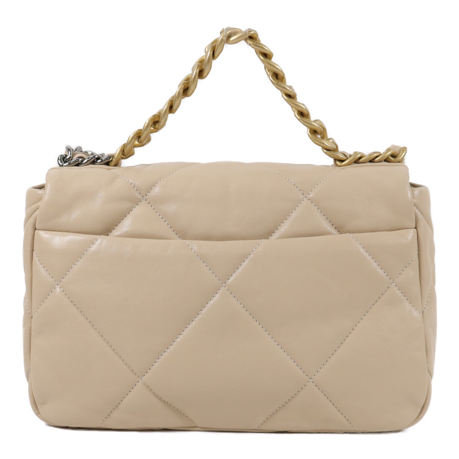 CHANEL 牛皮皮革Chanel 19手挽肩背兩用袋