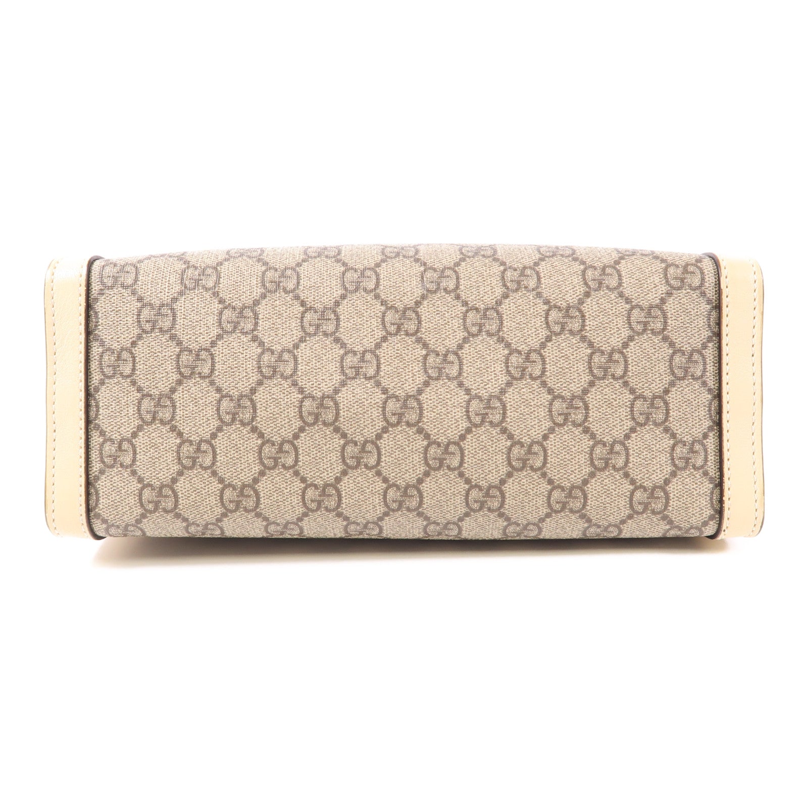 GUCCI 塗層帆布Padlock金扣肩背袋