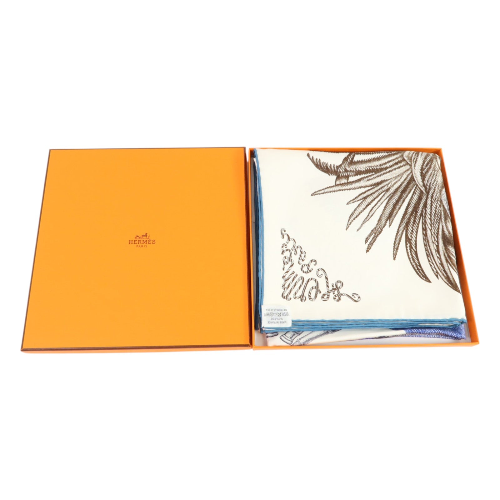 HERMES 【激減優惠】絲質Carre Wsh 90cm Twill絲巾