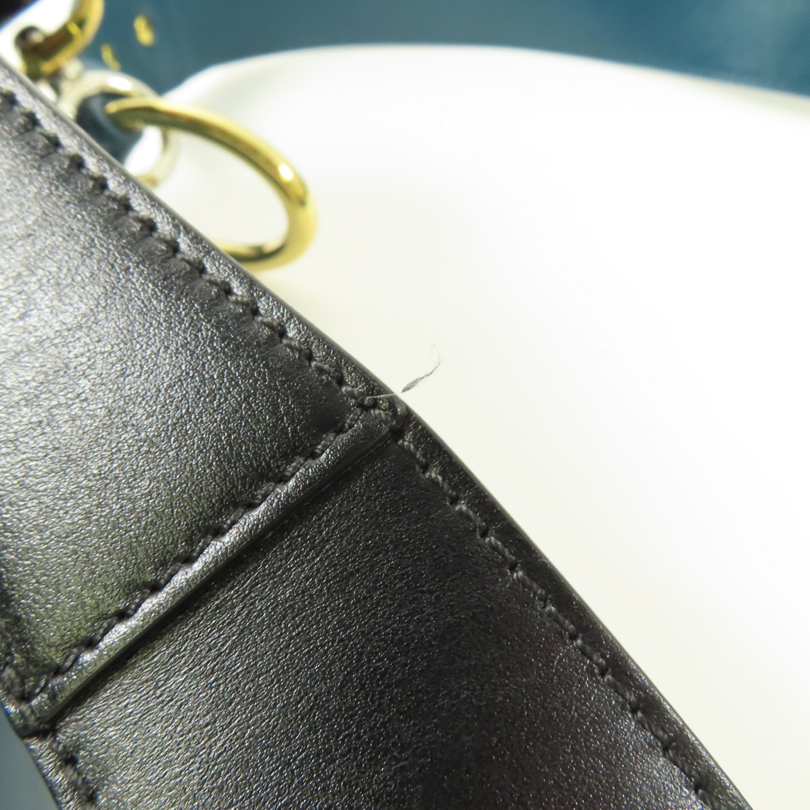 Chloe 牛皮皮革2 way Shoulder Bag金扣手挽肩背兩用袋
