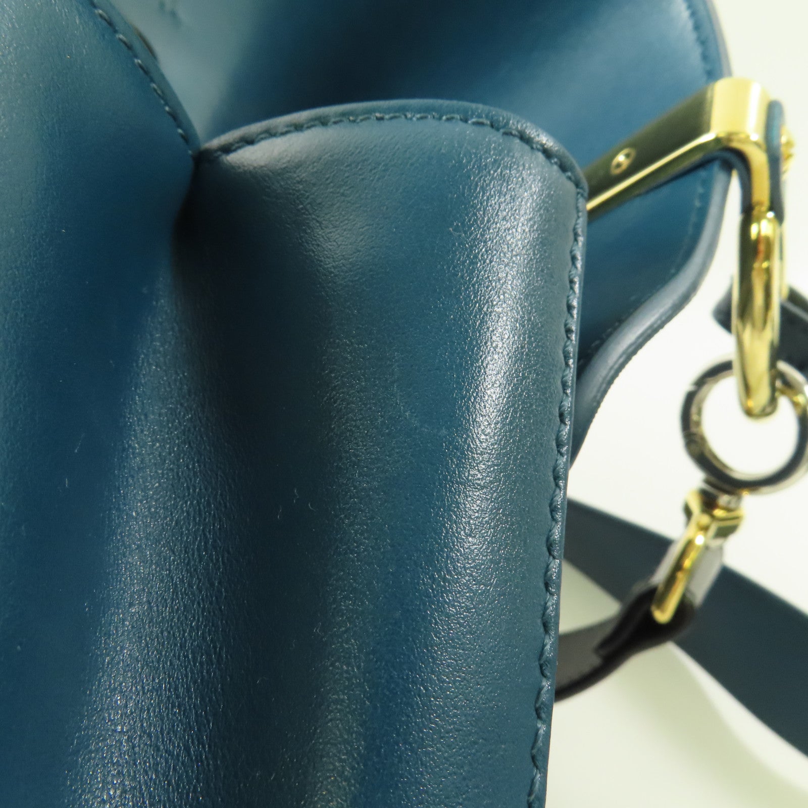 Chloe 牛皮皮革2 way Shoulder Bag金扣手挽肩背兩用袋