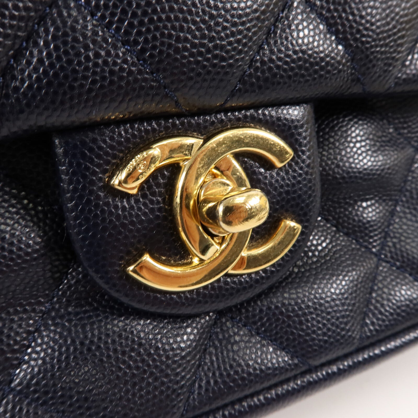CHANEL 牛皮皮革Chain Shoulder鏈帶肩背袋