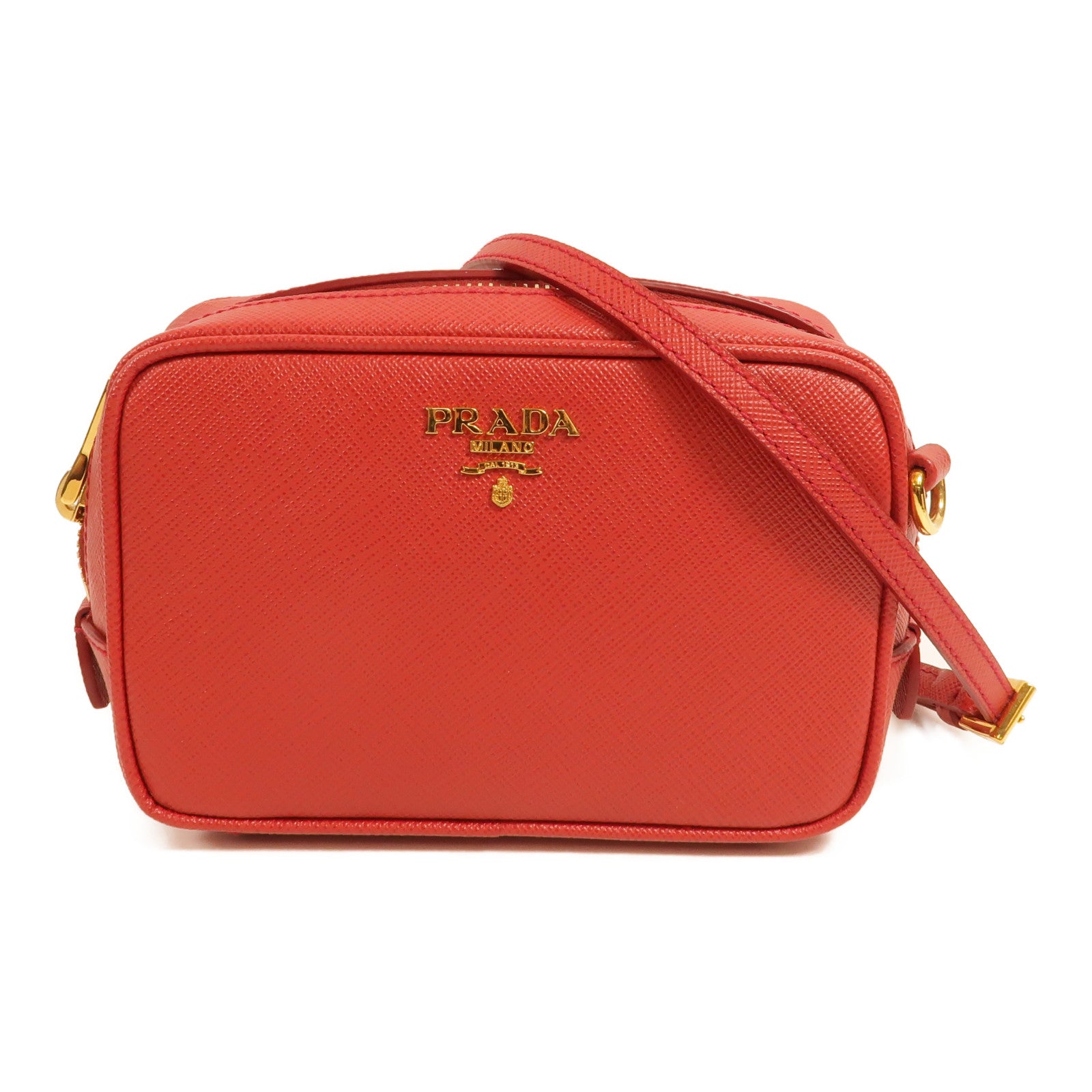 PRADA Saffiano皮革Shoulder Bag肩背袋