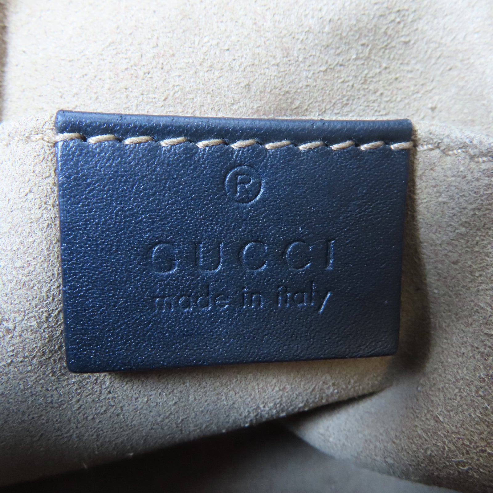 GUCCI 【激減優惠】塗層帆布Padlock Small GG金扣鏈帶肩背袋啡色/黑色