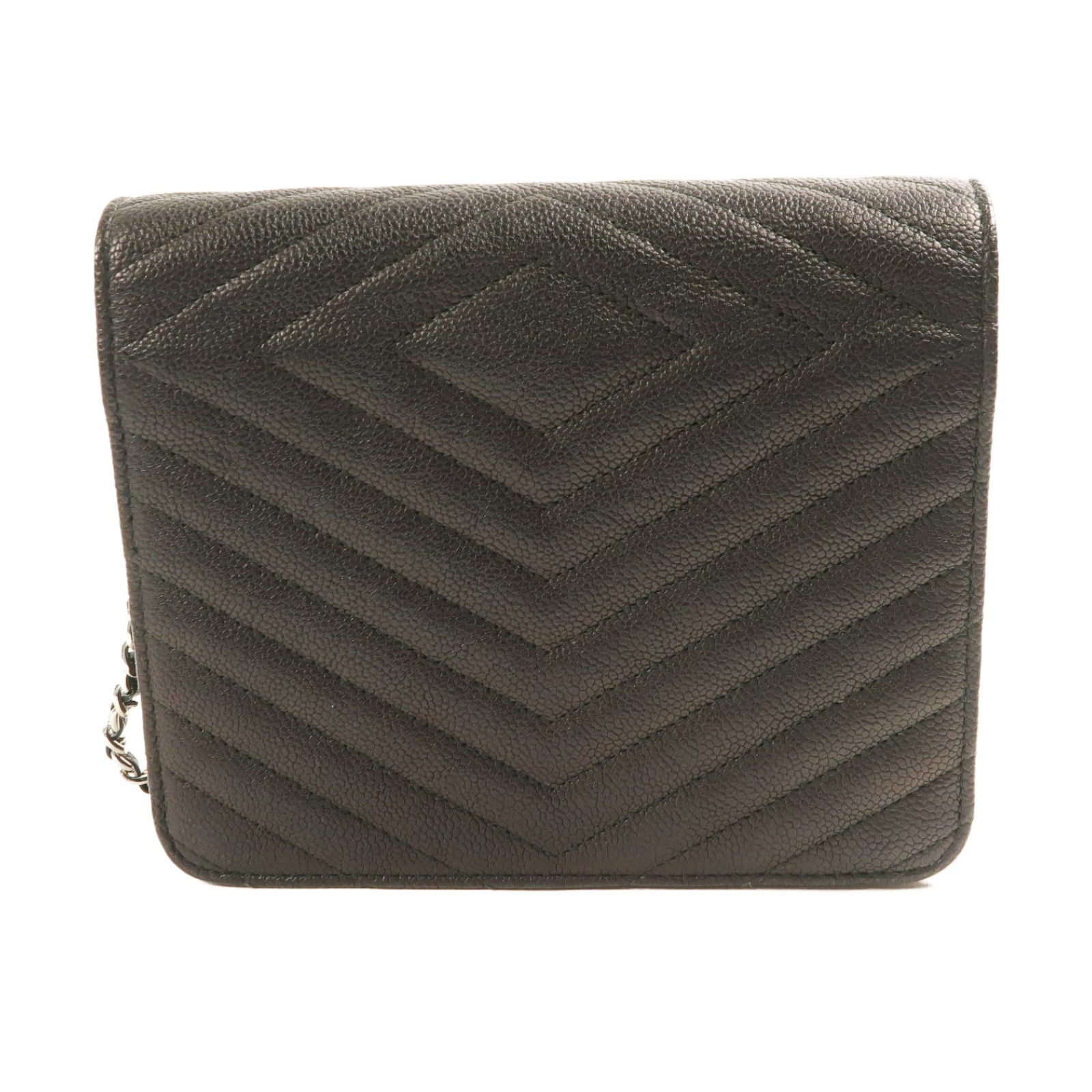 CHANEL 【激減優惠】牛皮皮革Chain Shoulder銨扣鏈帶肩背袋