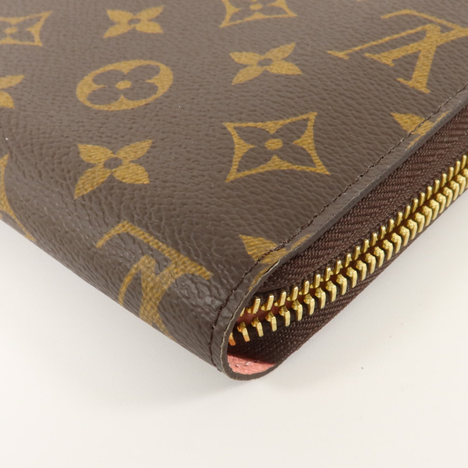 LOUIS VUITTON Monogram Vivienne Zippy Wallet金扣長錢包