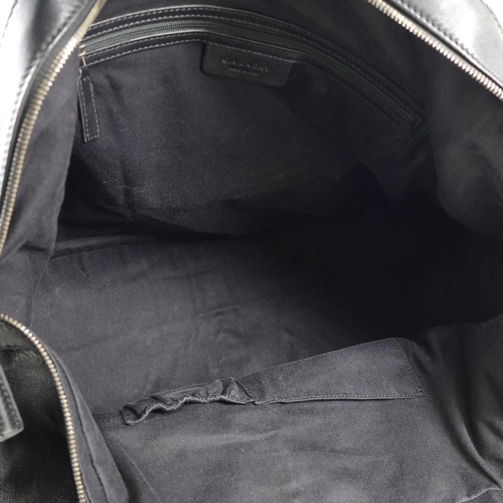 GIVENCHY 牛皮皮革2Way Shoulder Bag銀扣手挽肩背兩用袋