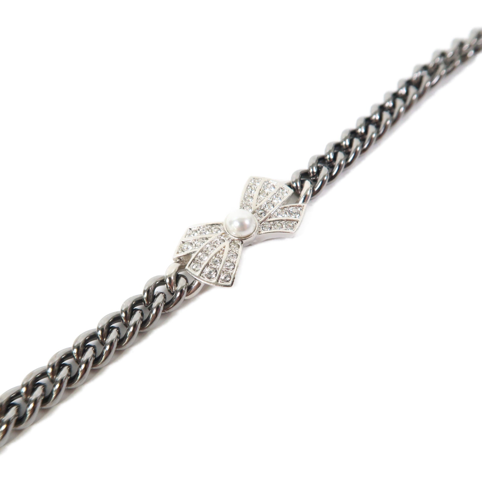 CHANEL 金屬Chain Belt銀色