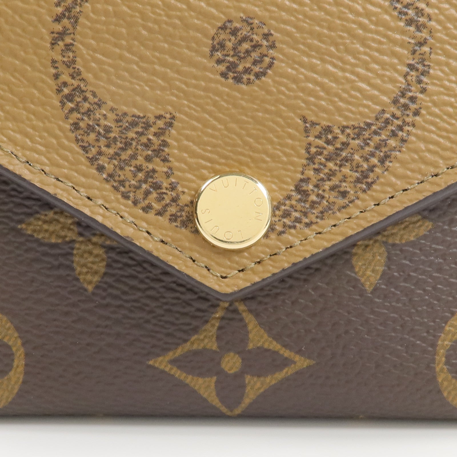 LOUIS VUITTON Monogram/MonoReverse Zoe Wallet錢包