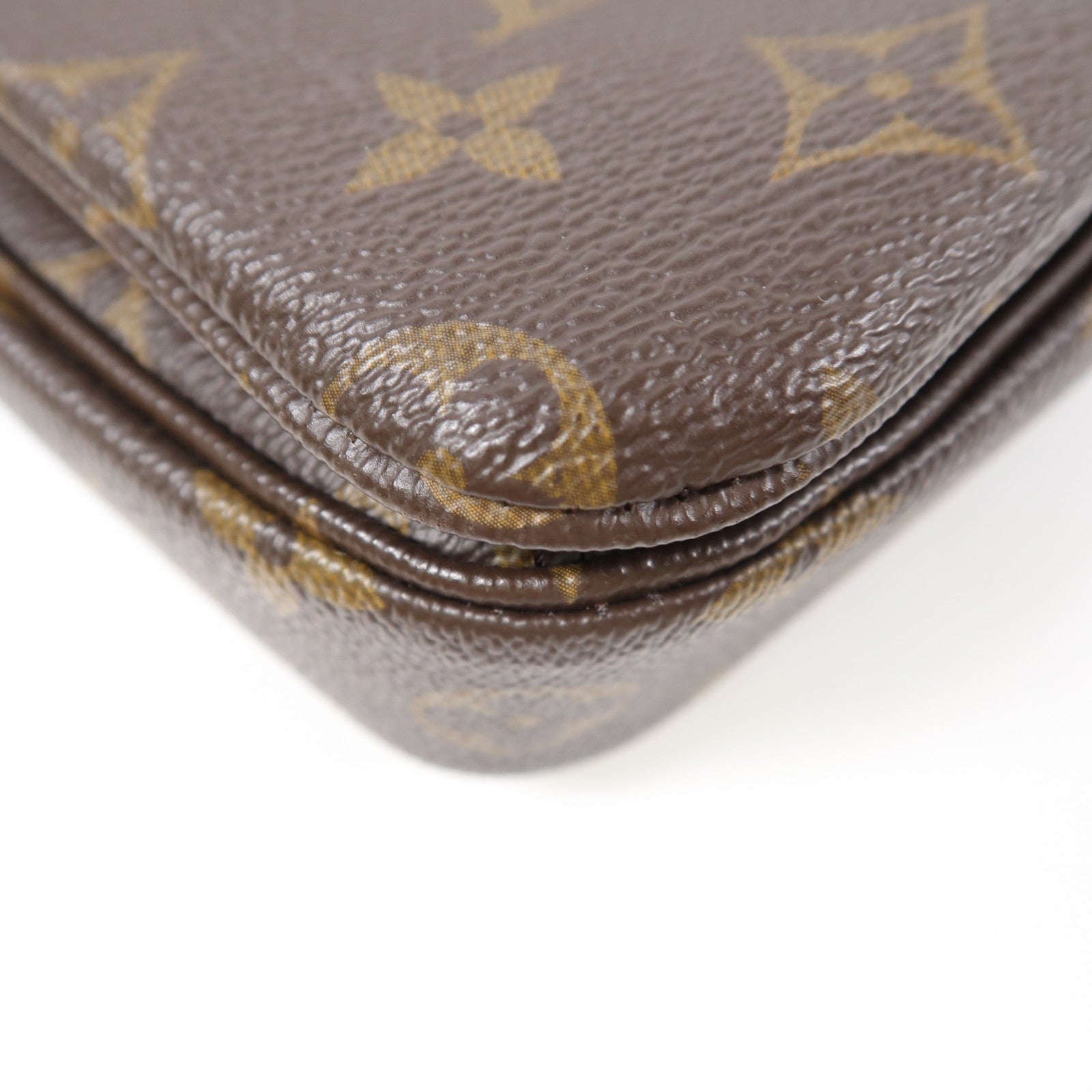LOUIS VUITTON Monogram Pochette Metis MM金扣手挽肩背兩用袋啡色