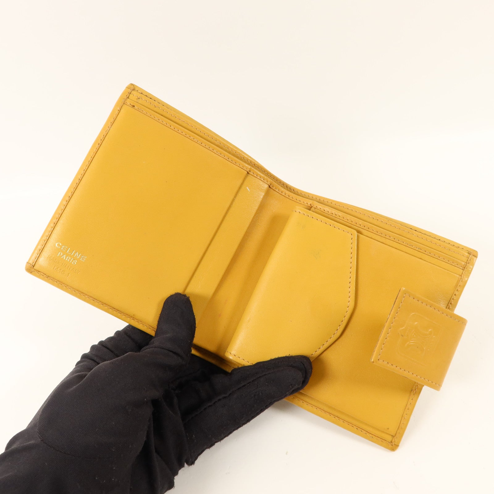 CELINE 牛皮皮革Vintage Wallet錢包