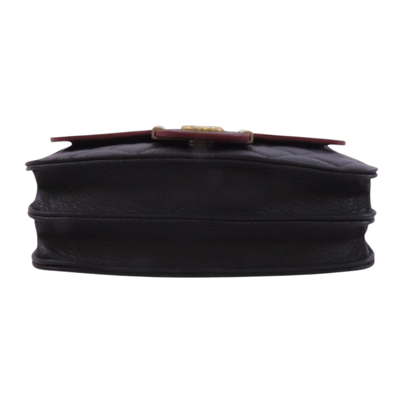 CHANEL 牛皮皮革Archi Chic Square WOC金扣鏈帶肩背袋