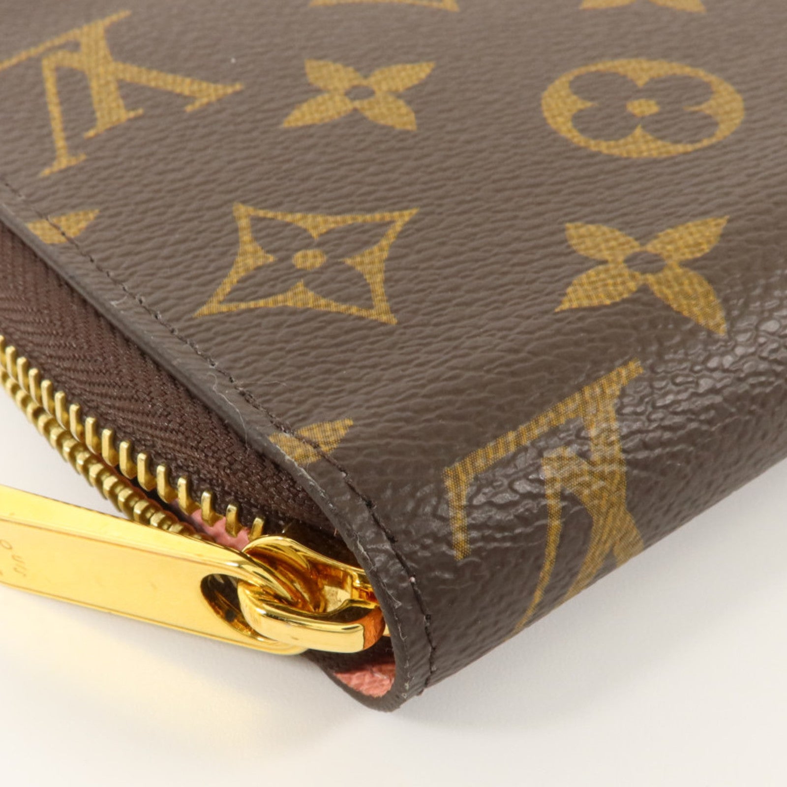 LOUIS VUITTON Monogram Vivienne Zippy Wallet金扣長錢包