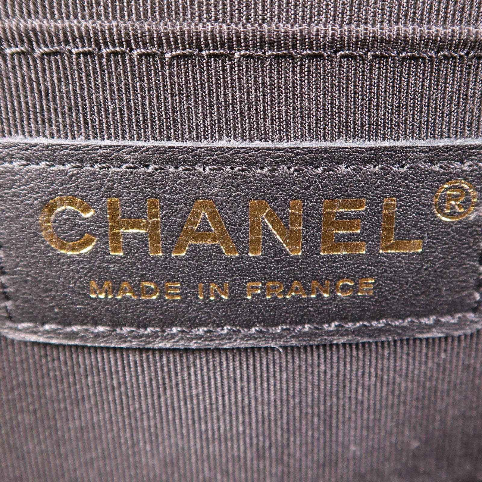 CHANEL CC GHW Boy 25 Shoulder Bag A67086 Calfkin Leather Black