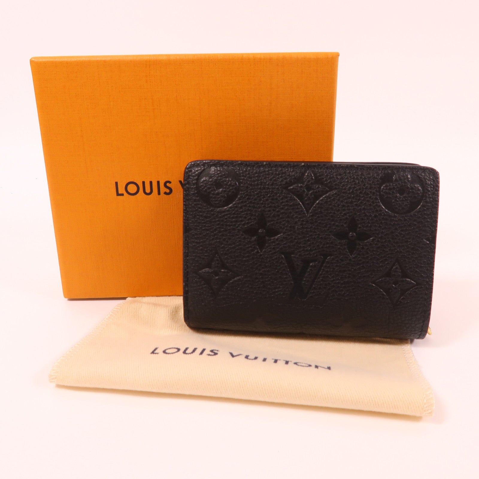 LOUIS VUITTON Monogram Empreinte Clea Wallet錢包