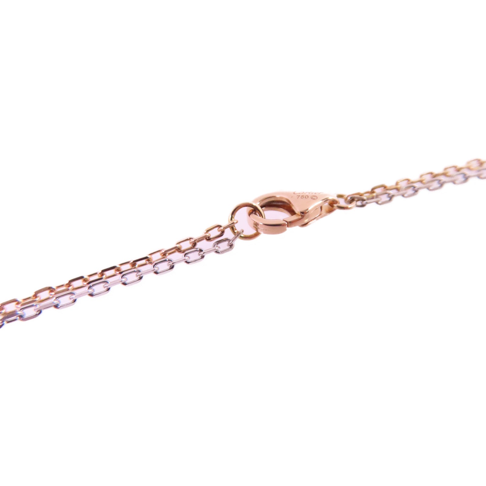 CARTIER 18K玫瑰金/黃金/白金/鑽石Love Diamond Nacklace項鏈