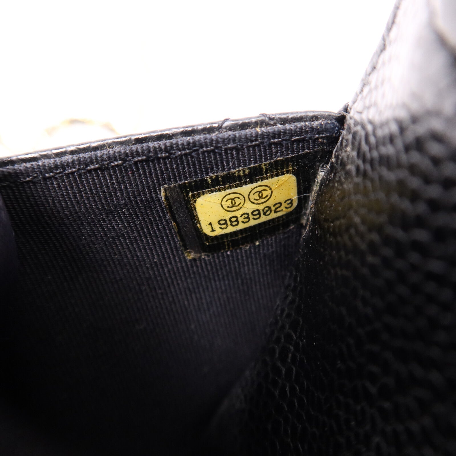 CHANEL 牛皮皮革WOC Wallet On Chain銀扣鏈帶肩背袋