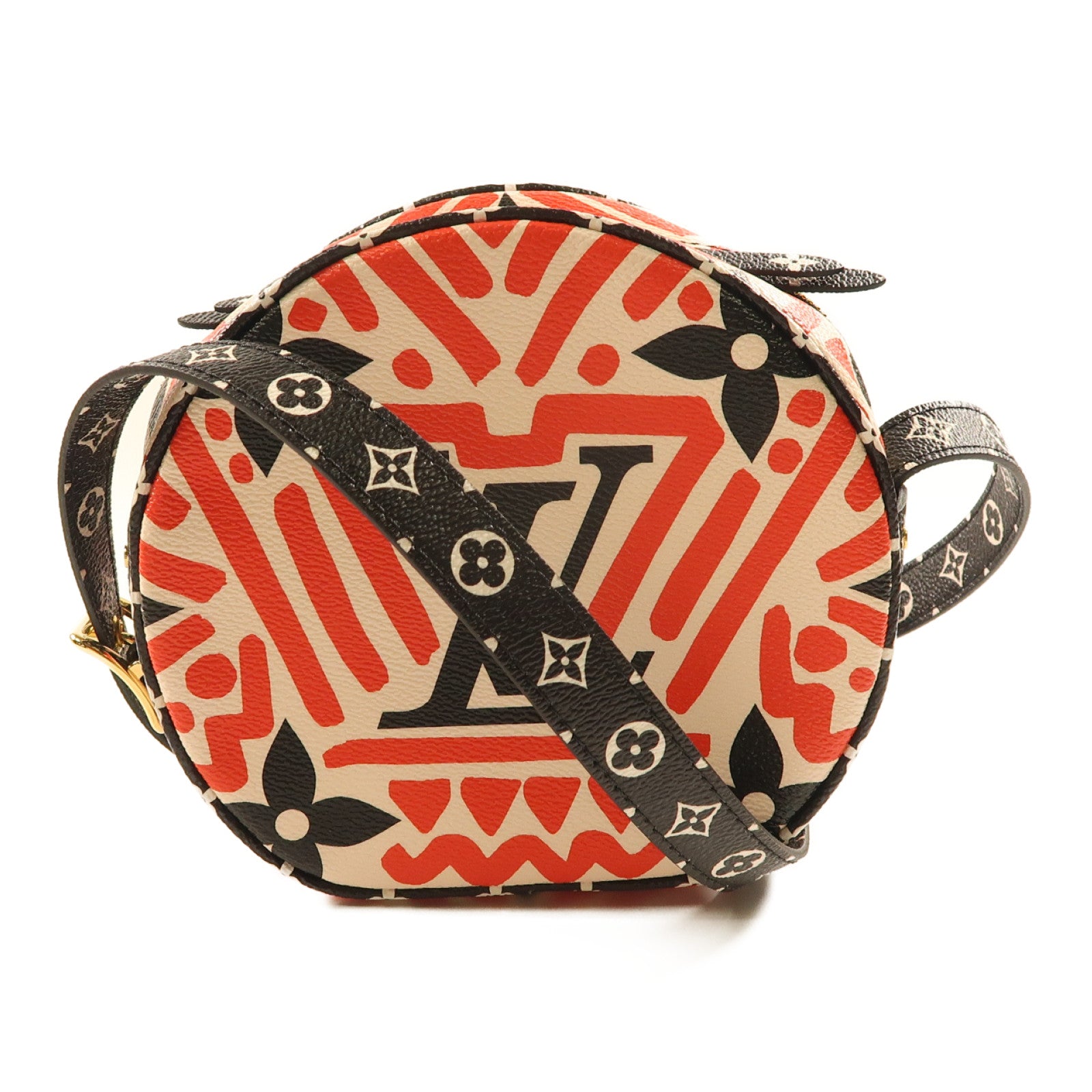 LOUIS VUITTON (PRICE DOWN) LV GHW Boite Chapeau Shoulder Bag Crossbody M45366 Crafty Red