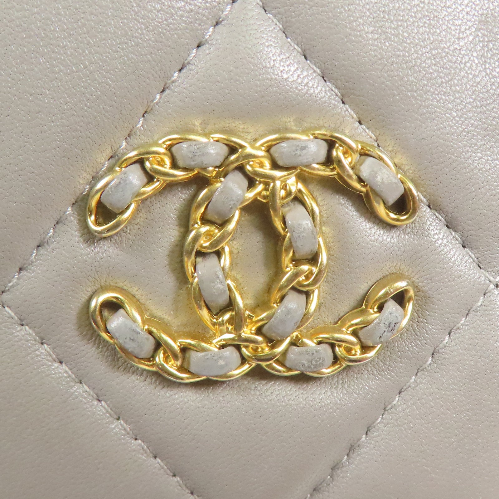 CHANEL 羊皮皮革Shoulder Bag鏈帶肩背袋