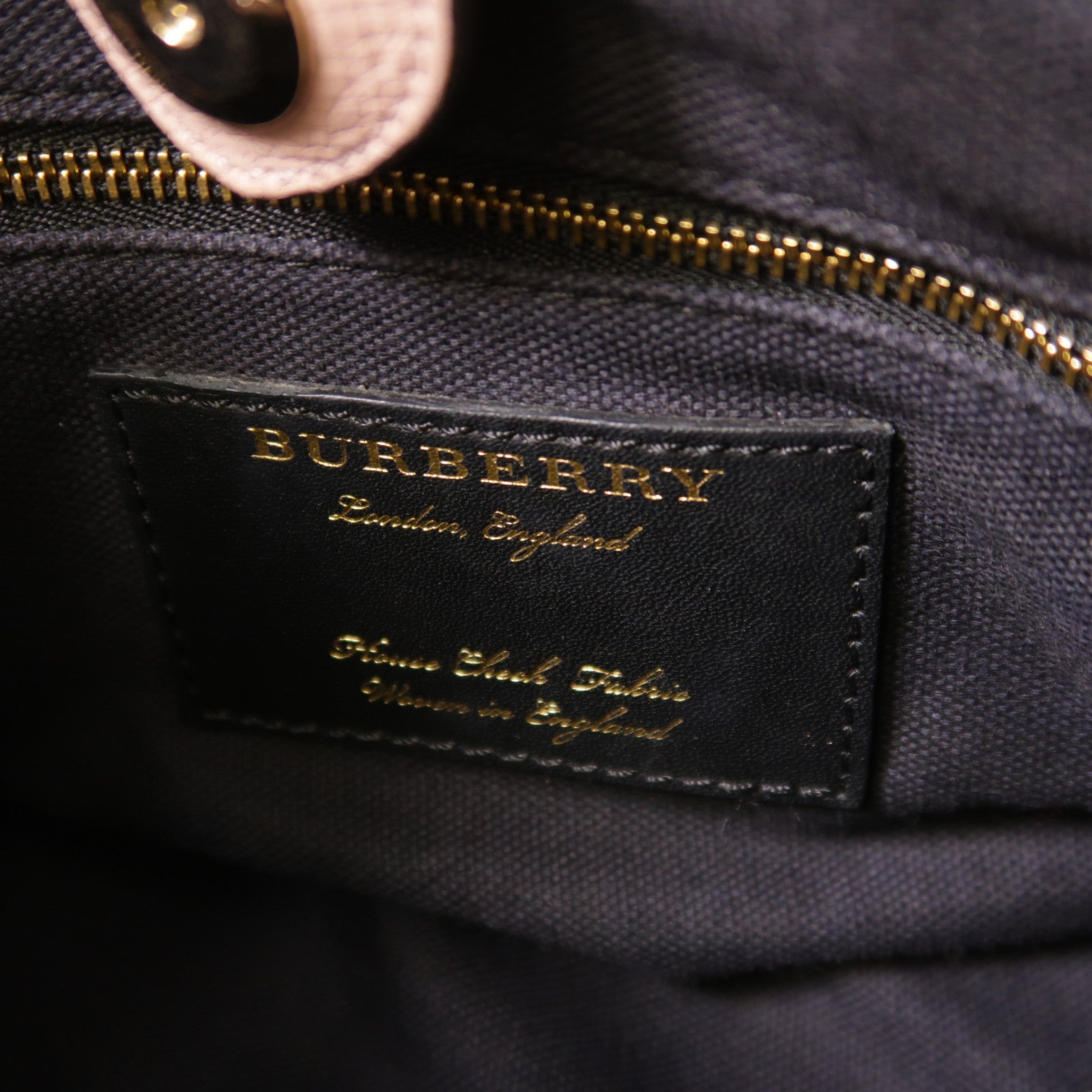 BURBERRY 皮革/帆布2 Way Bag手挽肩背兩用袋