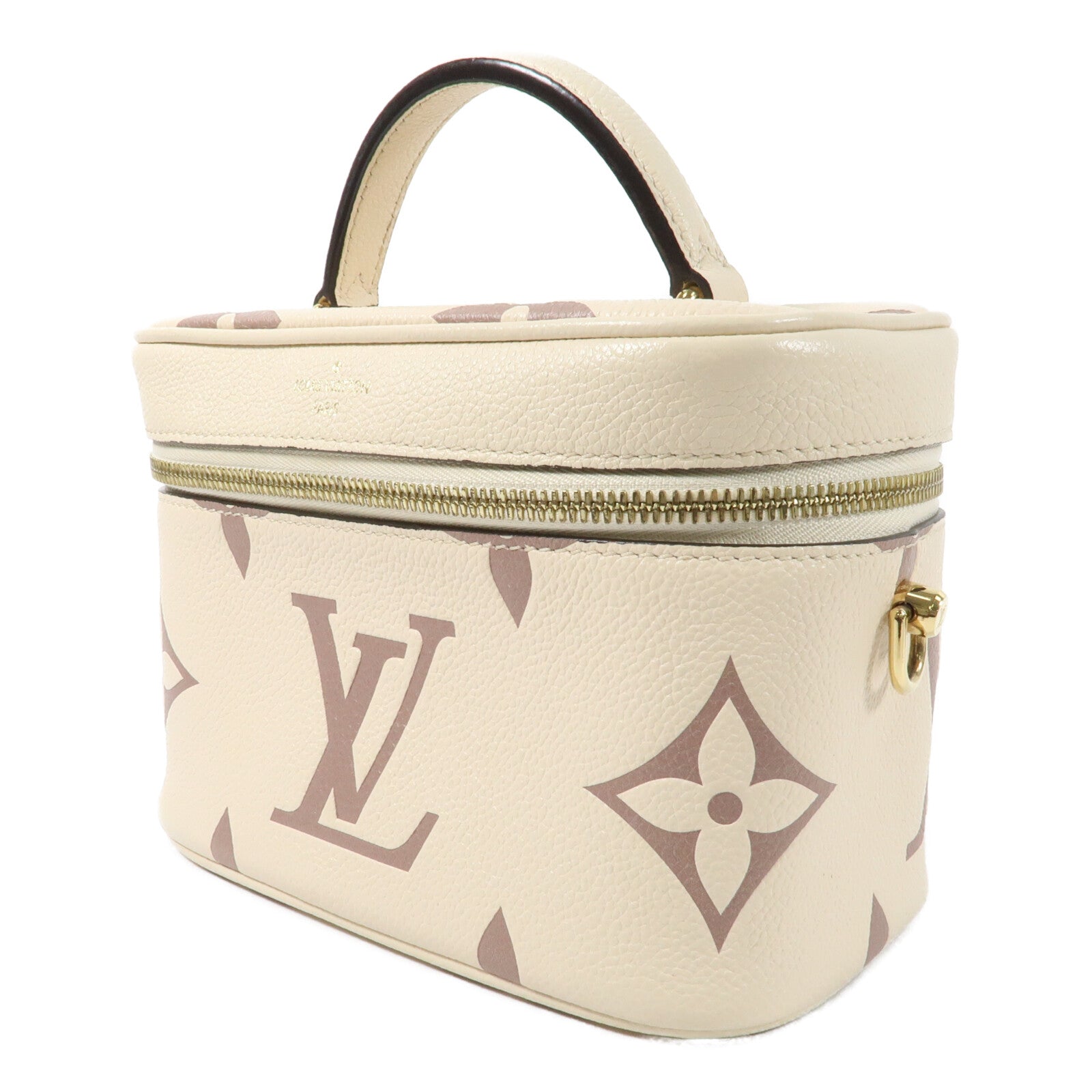 LOUIS VUITTON Monogram Empreinte Vanity PM金扣手挽肩背兩用袋