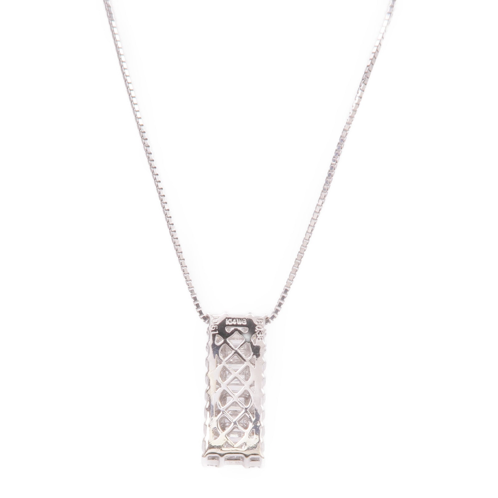 JEWELRY 14K白金Diamond Necklace鑽石項鍊