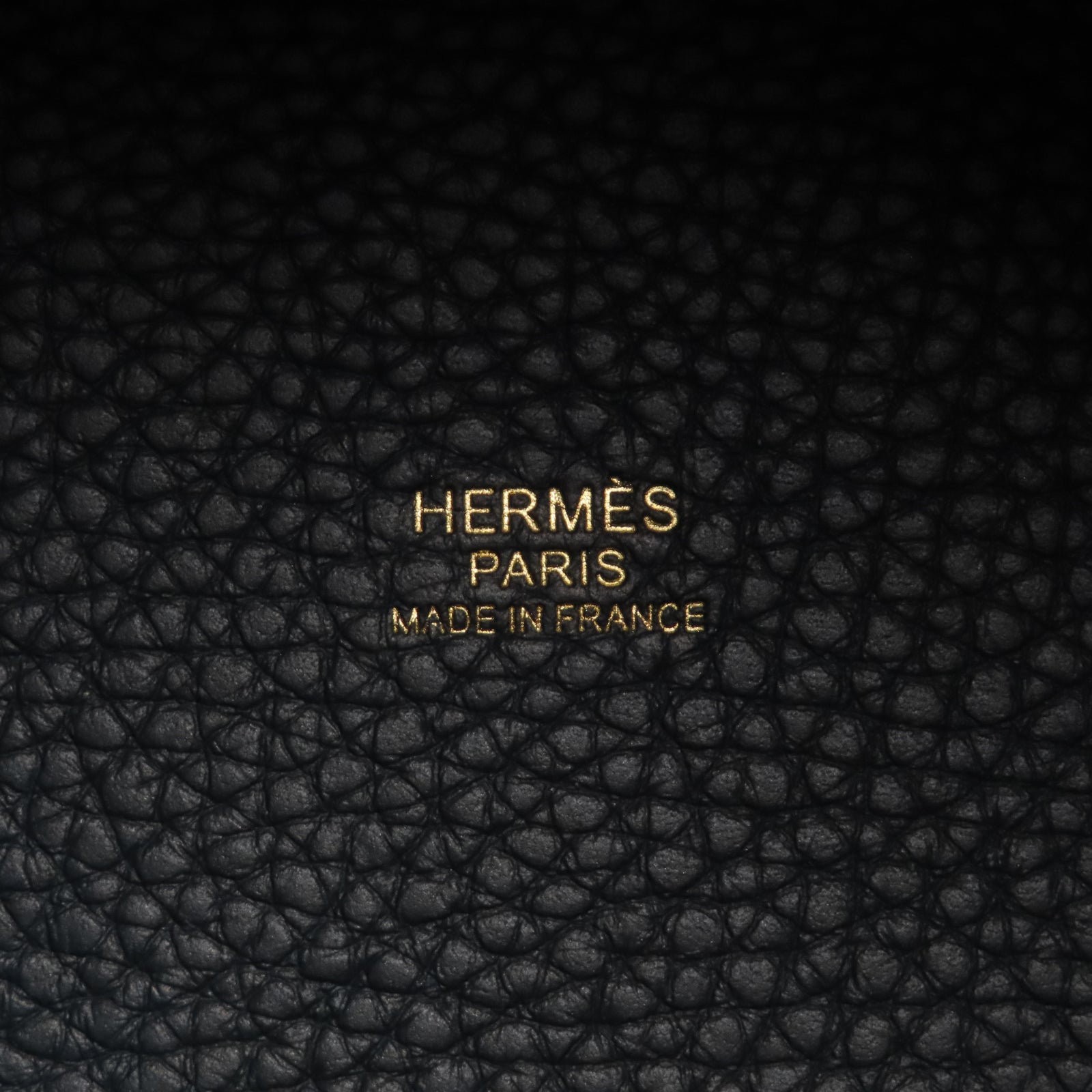 HERMES Clemence皮革Picotin PM金扣手挽袋Vert Cypres松柏綠色