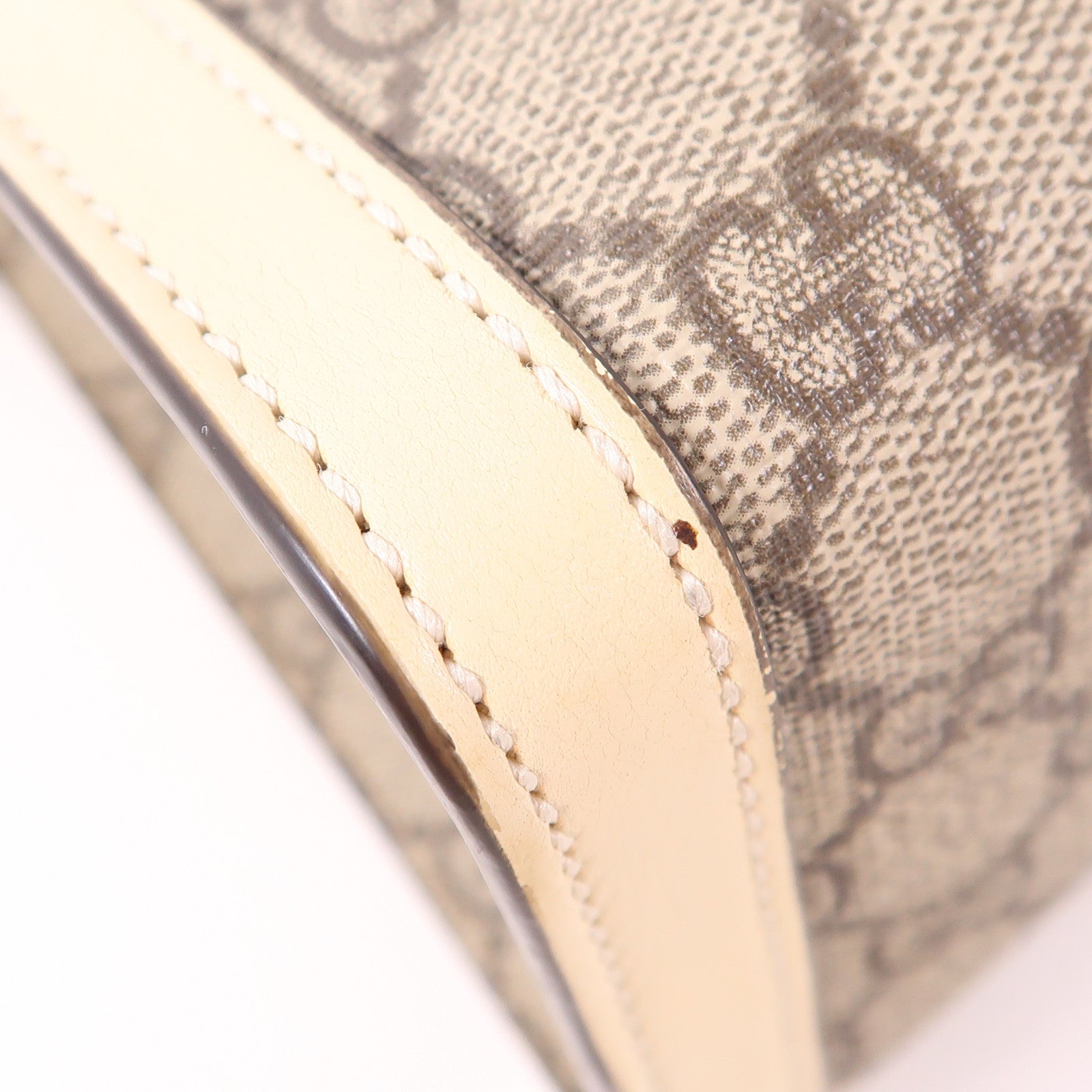 GUCCI 塗層帆布Padlock金扣肩背袋