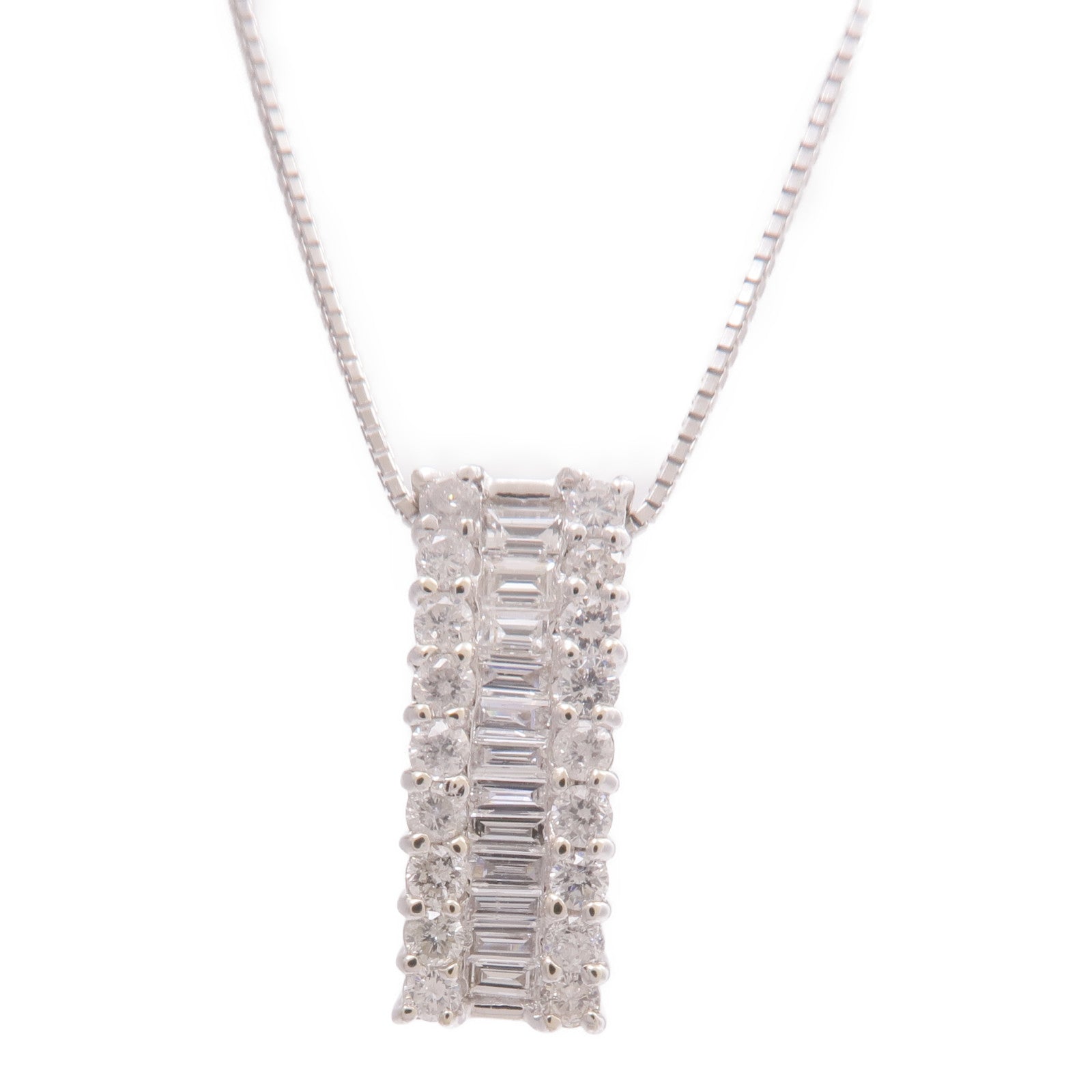 JEWELRY 14K白金Diamond Necklace鑽石項鍊