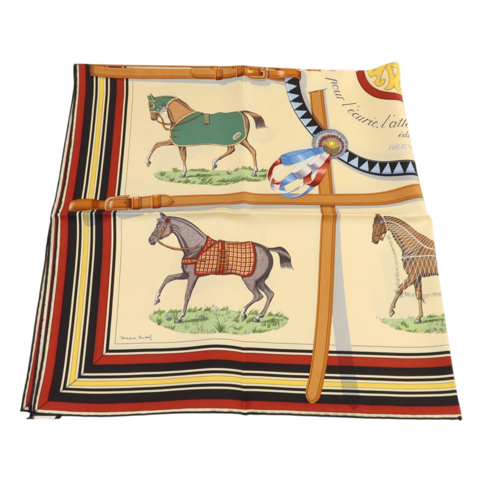 HERMES 絲質Scarf 90x90絲巾