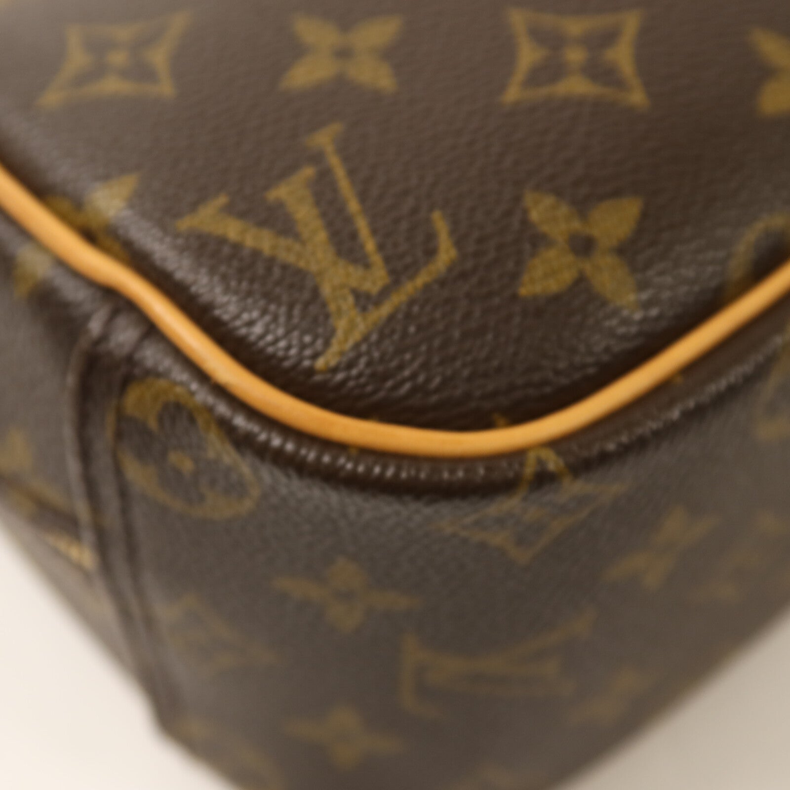 LOUIS VUITTON Monogram Deauville金扣手挽袋