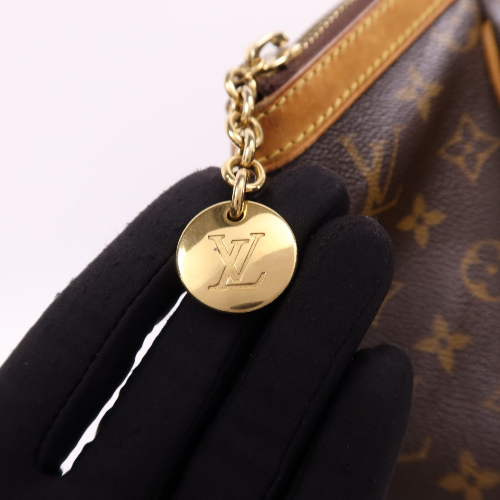 LOUIS VUITTON Monogram Tivoli GM金扣肩背袋